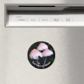 Midnight Mushrooms Nature Personalized マグネット (インサイチュ (食洗機))