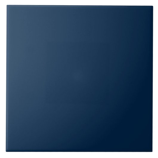 Midnight Navy, Deep Ocean Blue | #002448 タイル (正面)