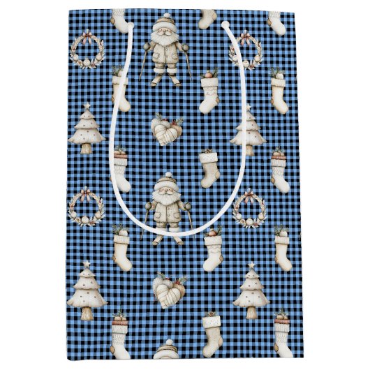 Midnight Nordic Noël! ミディアムペーパーバッグ (正面)