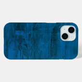 Midnight Ocean Waves | 抽象的な深い青 Case-Mate iPhoneケース (裏面 (横))