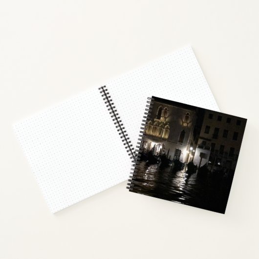 Midnight on the Grand Canal Bullet Journal ノートブック (内部)