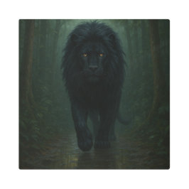 Midnight Panther King メタルプリント