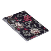 Midnight Peony Botanica ノートブック (右側)