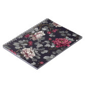 Midnight Peony Botanica ノートブック (左側)