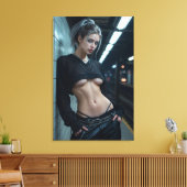 Midnight Platform Muse キャンバスプリント (インサイチュ (リビング))