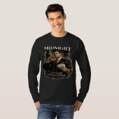 Midnight Poker King Mafia Style Long Sleeve Tシャツ (正面フル)