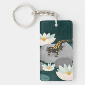 Midnight Pond Fire Salamander キーホルダー (正面)