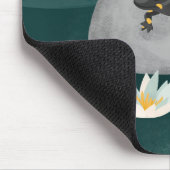 Midnight Pond Fire Salamander マウスパッド (コーナー)