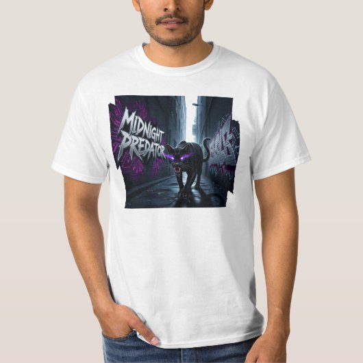 Midnight Predator Halloween Tシャツ (正面)