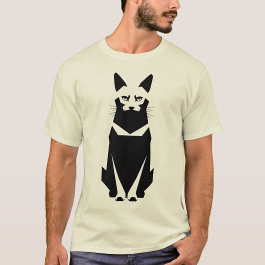 Midnight Prism Cat Tシャツ (正面)