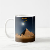 Midnight Pyramids Mug コーヒーマグカップ (左)