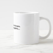 “Midnight Reflections” ジャンボコーヒーマグカップ (右)