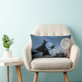 Midnight Ride, The Witch and Her Familiar ランバークッション (椅子)