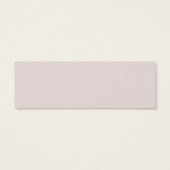 Midnight Romanceブライダルレジストリ挿入カード (裏面)