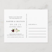 Midnight Romance日付を保存 案内ポストカード (裏面)