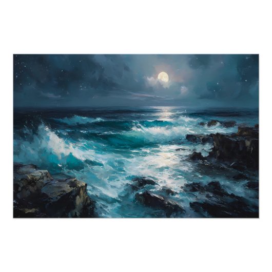 Midnight Serenade: Lunar Tide ポスター (正面)