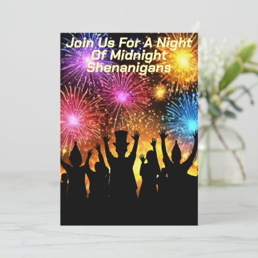 Midnight Shenanigans New Year’s Eve Party 招待状 (スタンド正面)