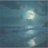 Midnight Shore - Square Vinyl シール (正面)