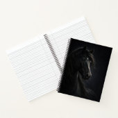 Midnight Sky | Horse Art | Notebook ノートブック (内部)
