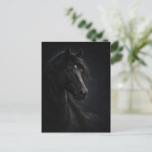 Midnight Sky | Horse Art | Postcard ポストカード (スタンド正面)