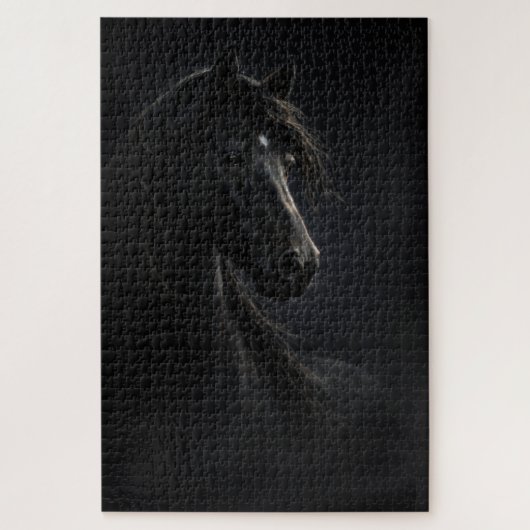 Midnight Sky | Horse Art | Puzzle ジグソーパズル (縦)