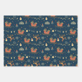 Midnight Sleigh Ride  ラッピングペーパーシート (正面3)