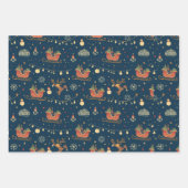 Midnight Sleigh Ride  ラッピングペーパーシート (正面)