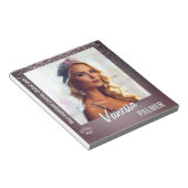 Midnight Sparkleタイトルホルダーオートグラフメモ帳 ノートパッド (アングル)