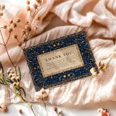 Midnight Stars Celestial Wedding サンキューカード