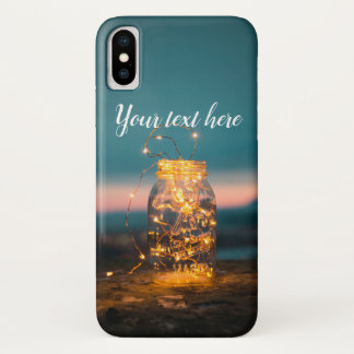 Midnight String Lights Jar Case-Mate iPhoneケース iPhone X ケース