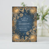 Midnight Sun Celestial Wedding 出欠カード (スタンド正面)