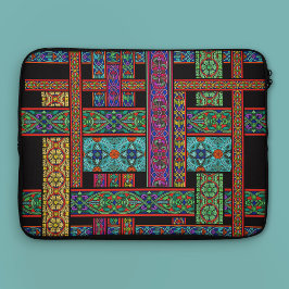 Midnight Sun Stained Glass Laptop Sleeve ラップトップスリーブ