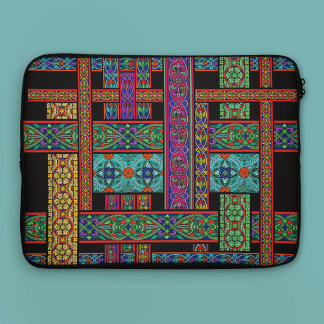 Midnight Sun Stained Glass Laptop Sleeve ラップトップスリーブ