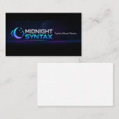 Midnight syntax 名刺 (正面/裏面)