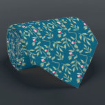 Midnight Teal Wedding Keepsake  Neck Tie ネクタイ<br><div class="desc">Personalize the text with your details. Matching products are available. Feel free to get in touch with me to suggest items for this set or seek further assistance.</div>