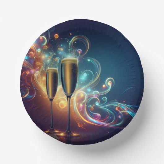 Midnight Toast Paper Bowls ペーパーボウル (正面)