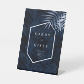 Midnight Tropical Palms Cards & Gifts ID1322 台座サイン (正面)