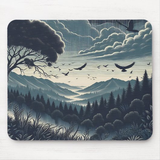Midnight Valley Mousepad マウスパッド (正面)