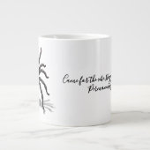 Midnight Weaver (Spider and the Web) Themed  ジャンボコーヒーマグカップ (正面)