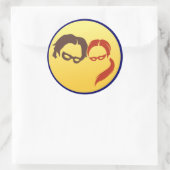 MidnightSQLヒーローのロゴ – シール (バッグ)