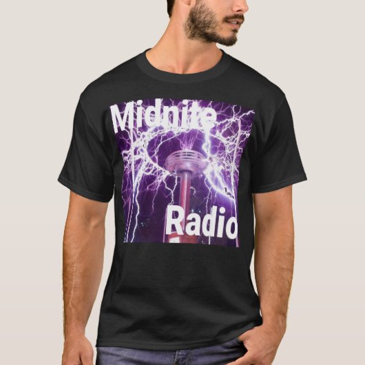 Midnite Radio Underground Internet Station Tシャツ (正面)