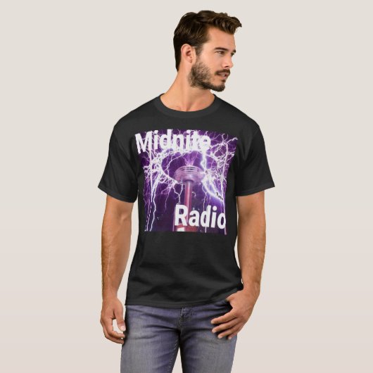 Midnite Radio Underground Internet Station Tシャツ (正面フル)