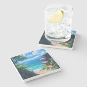 Midori to Umi no Michi  ストーンコースター (横)