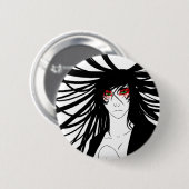 Midori Yama: Jigoku 缶バッジ (正面&裏面)