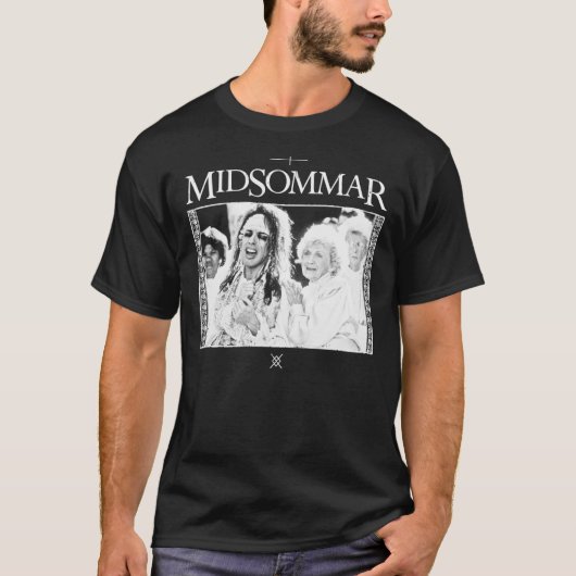Midsommar x The's Singer 結婚 Mashup Parody Essen Tシャツ (正面)