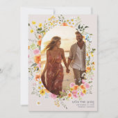 Midsummer | ロマンティックな秋の花の写真 セーブザデート (正面)