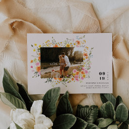 Midsummer | ロマンティックな秋の花の写真 セーブザデート