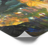 Midsummer Eve (1908)エドワード・ロバート・ヒューズ ポスター (角)