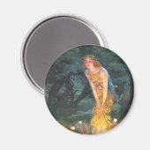 Midsummer Eve (1908)エドワード・ロバート・ヒューズ マグネット (正面/裏面)