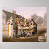 Midsummer Eve, from `Costume of Yorkshire' engrave ポスター (正面)